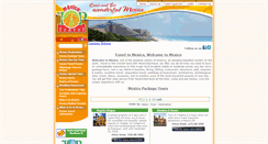 Desktop Screenshot of mexicotoptravel.com.mx